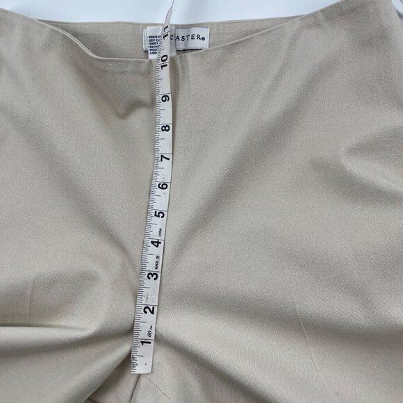 Doncaster Tan Side Zip Stretch Dress Pants Slacks Womens SIze 6 Neutral Career - Picture 9 of 10